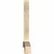 Ekena Millwork Bellingham Rough Sawn Timber Gable Bracket, Douglas Fir, 96"W x 40"H x 4"D x 4"F, 10/12 Pitch GBW096X40X0404BEL00RDF - alternate 2